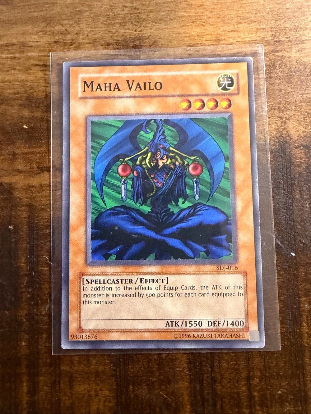 Yu-Gi-Oh! Maha Vailo SDJ-016 Common Starter Deck Joey Trading Card